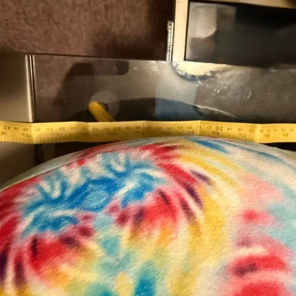 Squishmallows Tie Dye Cat Plush Large Kellytoy Rainbow Pastel Kawaii Pillow - Picture 9 of 9